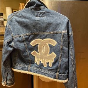 COPY - Chanel Jean jacket, authentic Chanel, vintage .